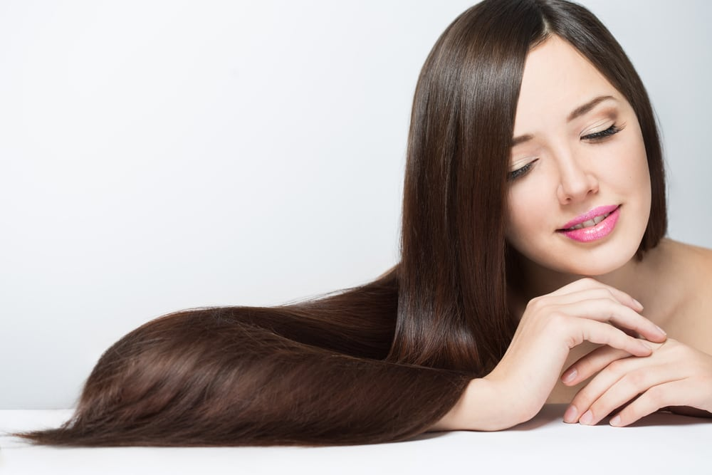 Collagen giúp tóc bóng mượt, bớt rụng.